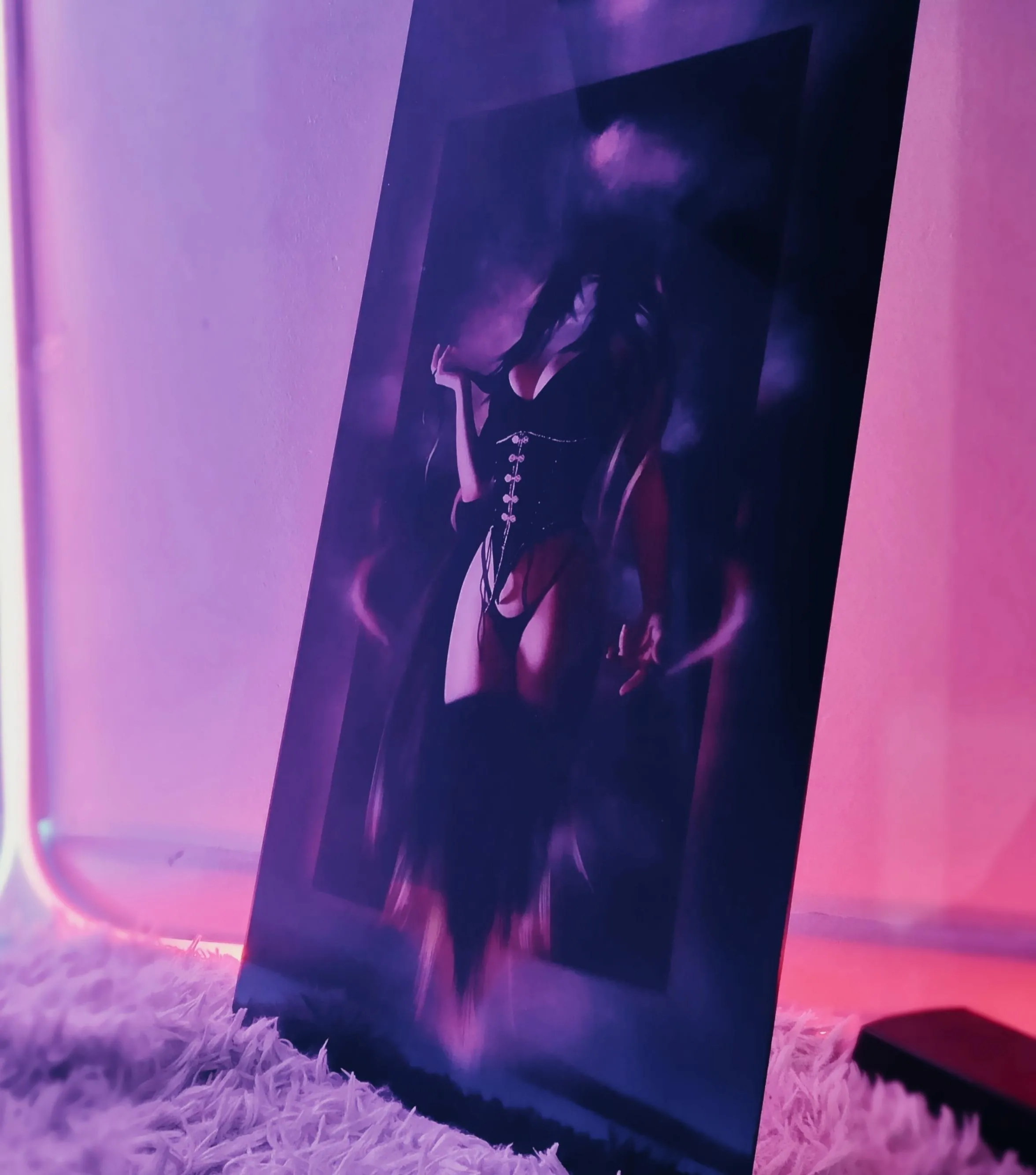 A succubus self-portrait I made♡