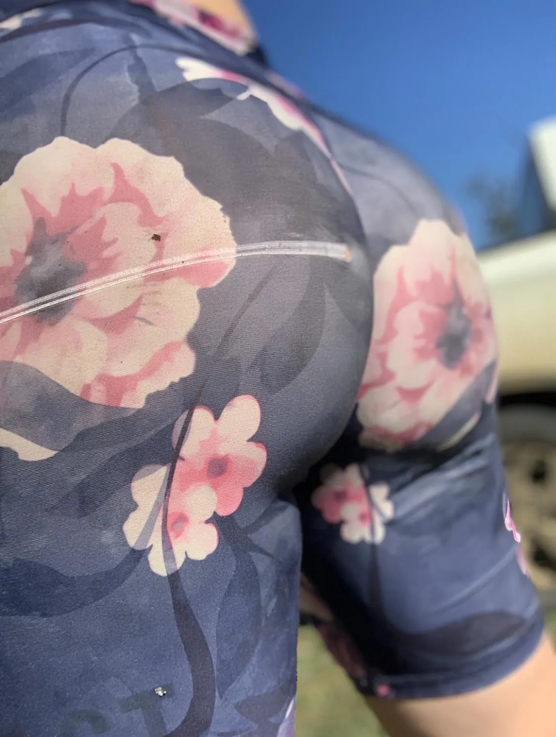 Booty be popping while working the farm