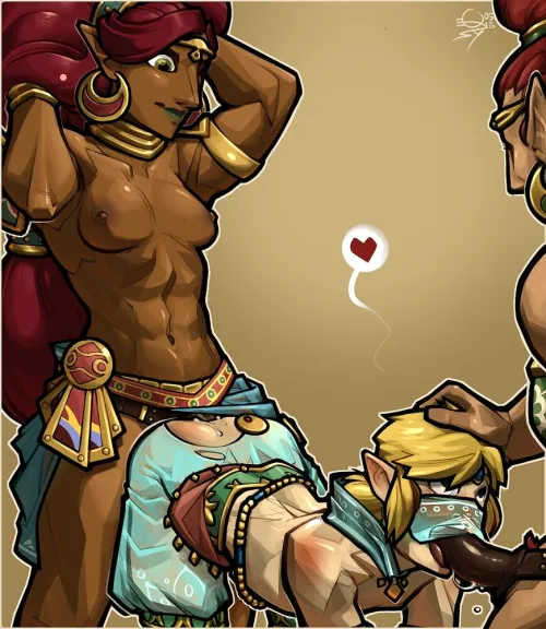 Gerudos x Link (Qsy)