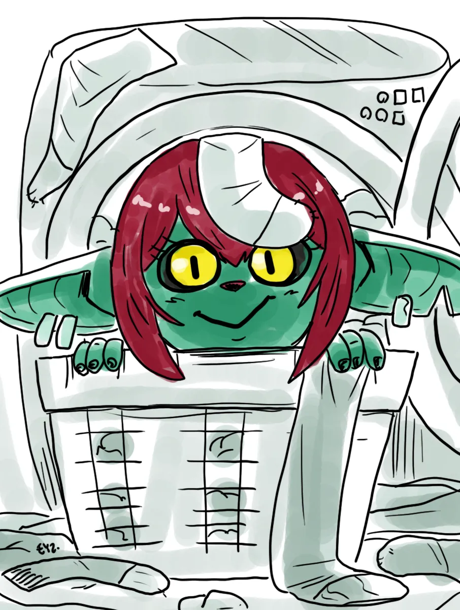 #GobTober Day 15 Laundry Goblin by eyz