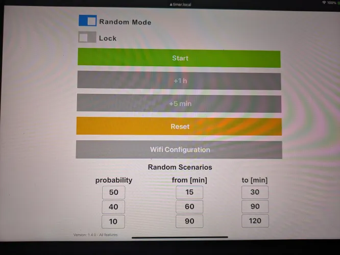Got this very horny update for my magbound selfbondage timer...