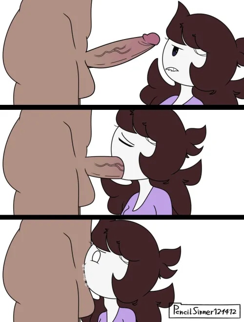 Jaiden getting throat fucked