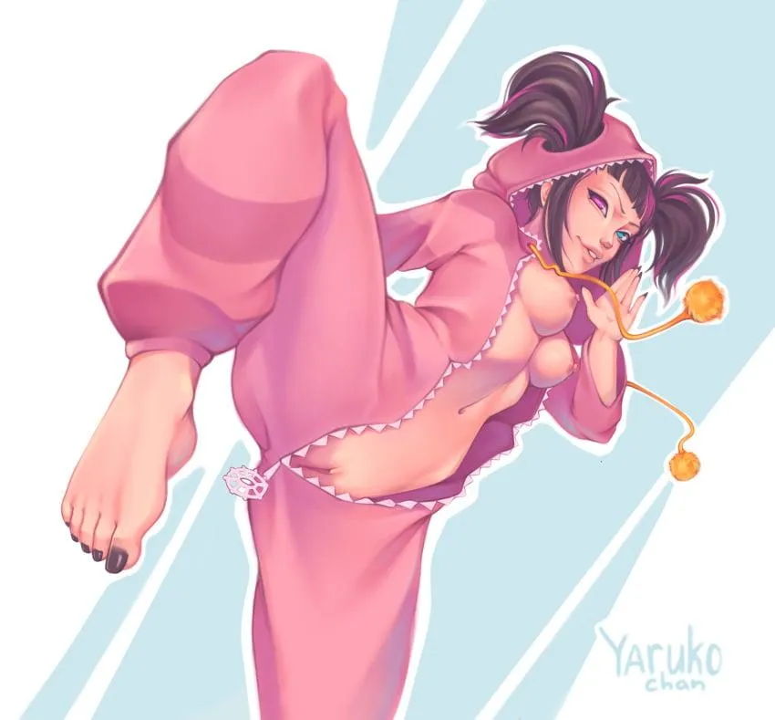 Juri in her comfy clothes - by Yaruko-Chan