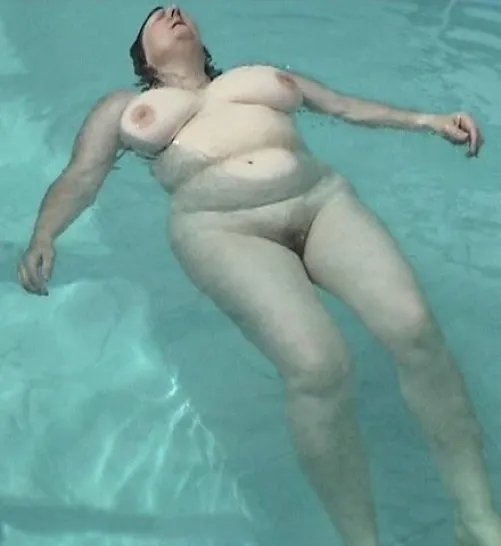 Just floating in the pool