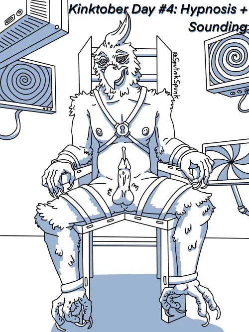Kinktober Day #4: Hypnosis + Sounding (SputnikSpunk / me)