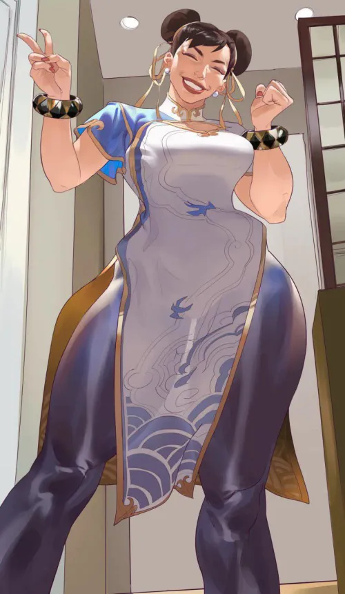 Mommy Chun li (by @saigalisk)