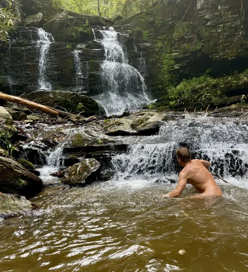 NC swimming hole with a view