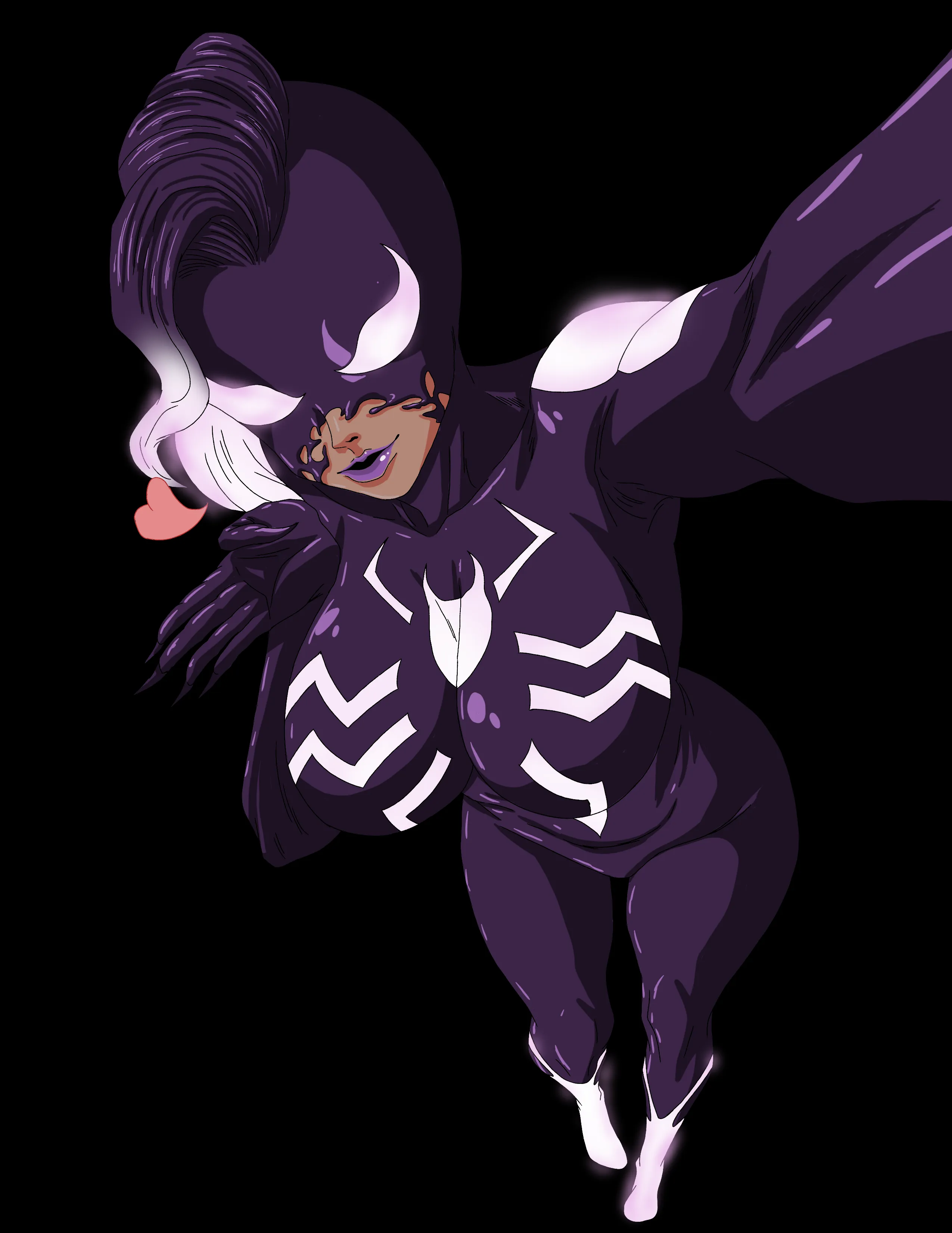 Symbiote Sombra kiss