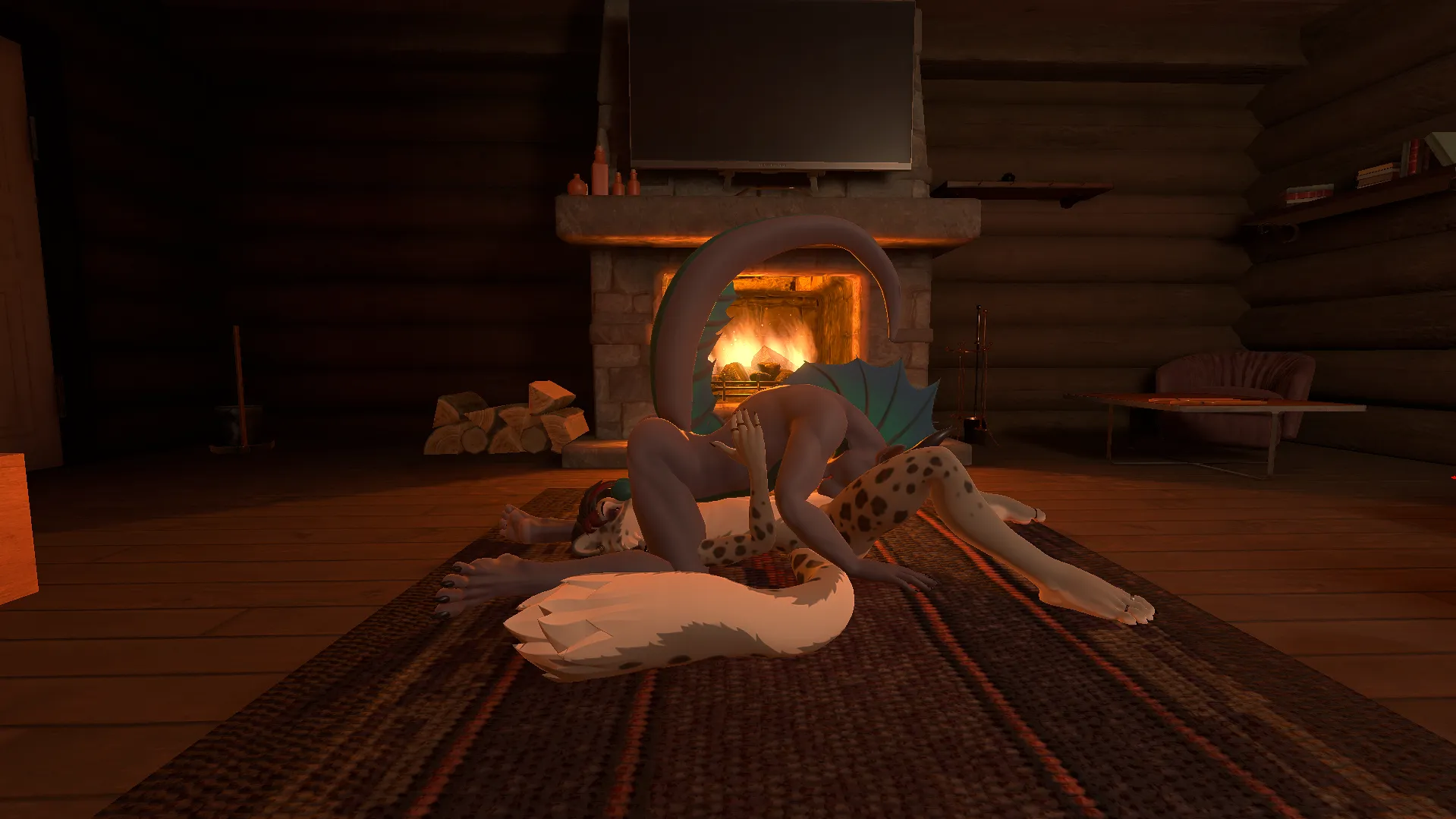 The perfect romantic evening. (Anthro Heat)