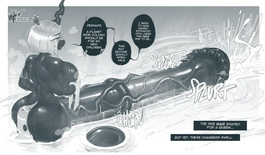 The queen needs to release her seed [Theavanherst]