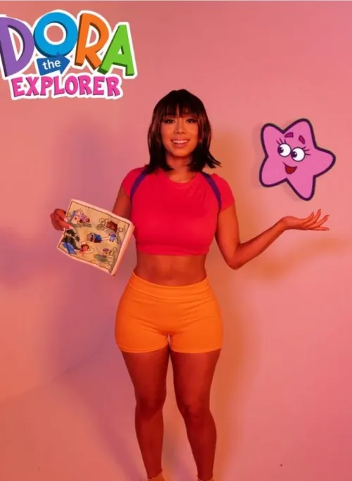 This Dora eats the Monkeys