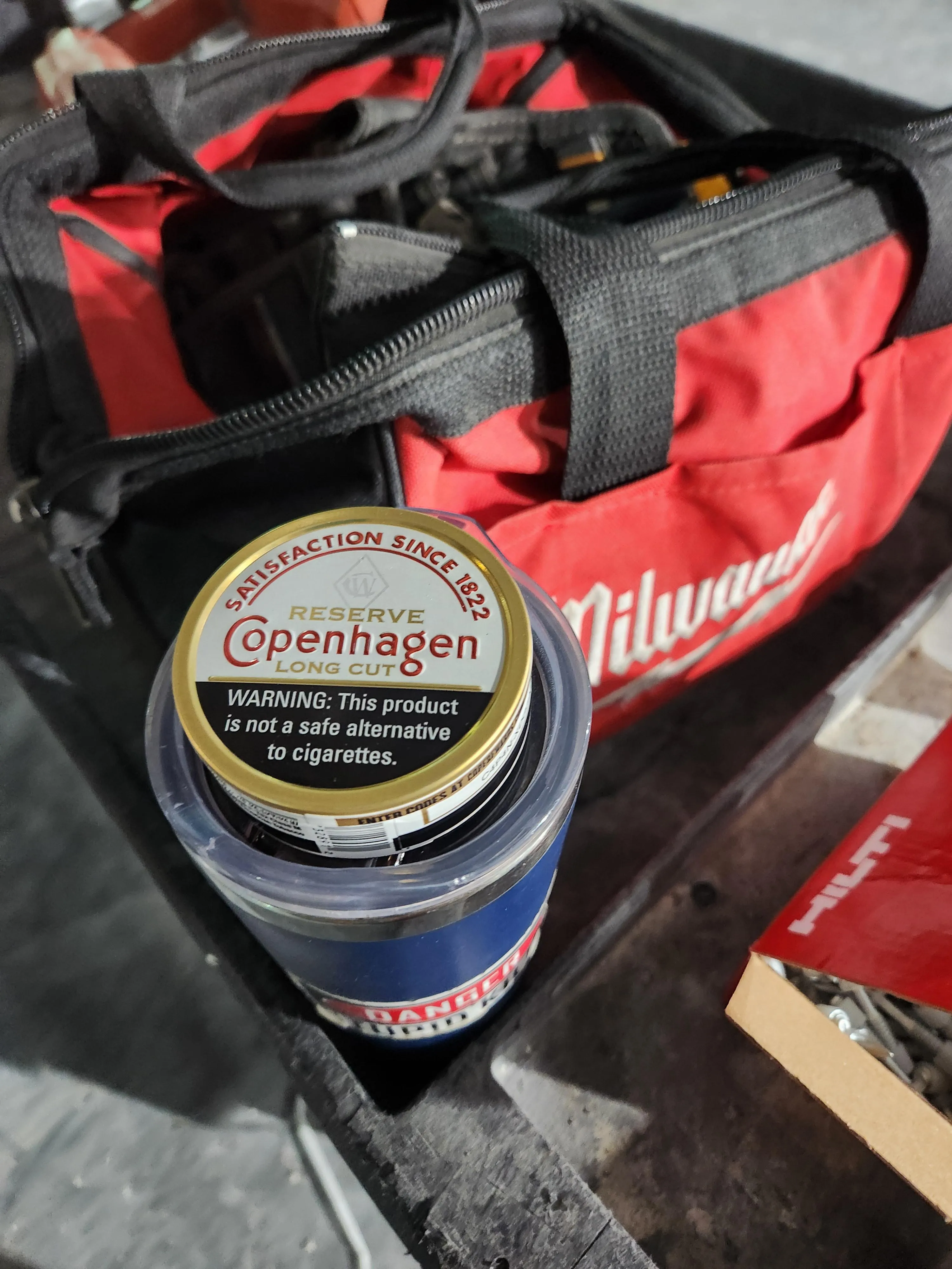 Throw a lip in for me boys. I got dumped.