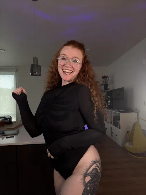 Curvy, alt, and nerdy redhead reporting for duty