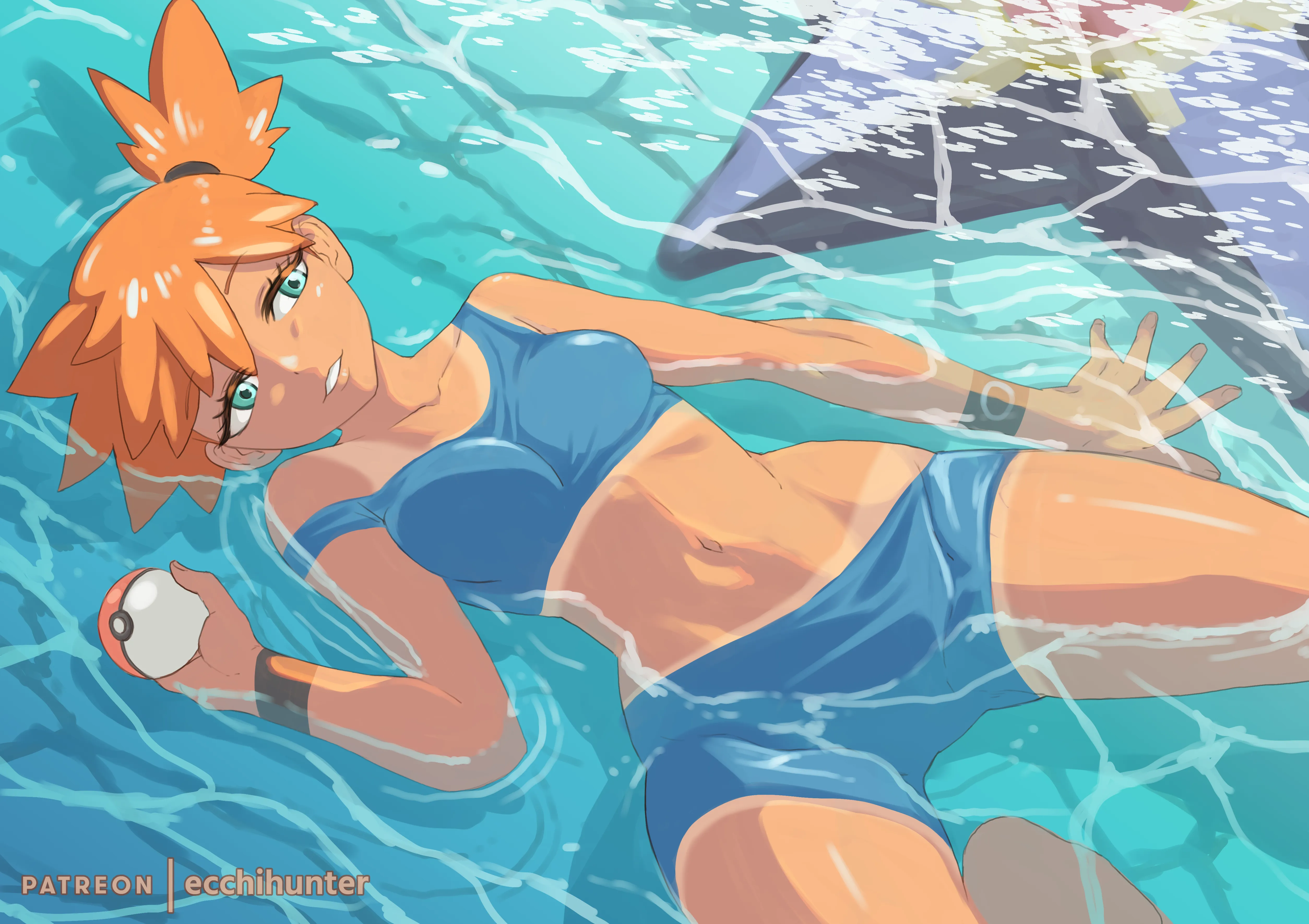 I drew Misty ! (ecchihunter)