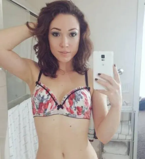 Lily's bra selfie...