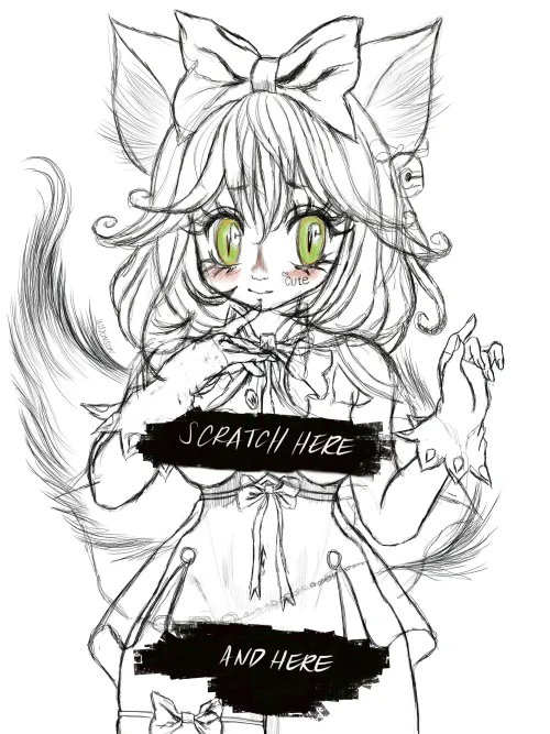 Neko Girl by Wajonson