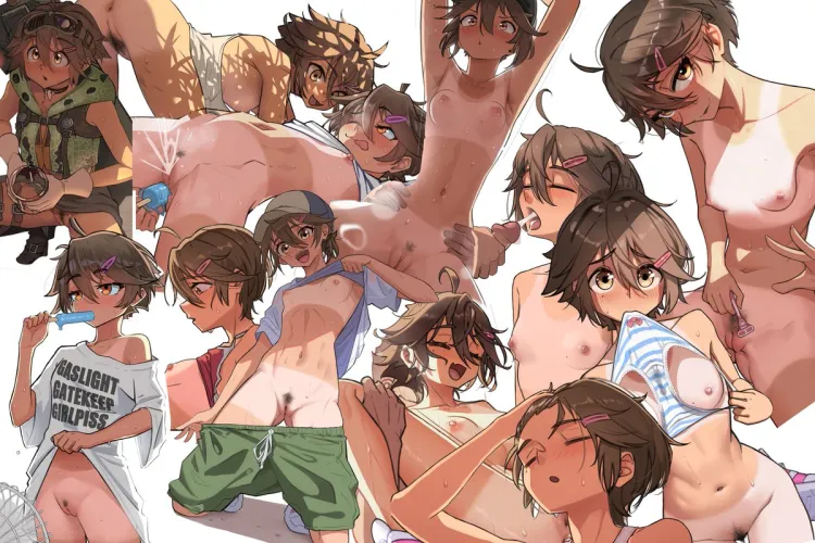 Tanned Kyoko (Madaotheory)