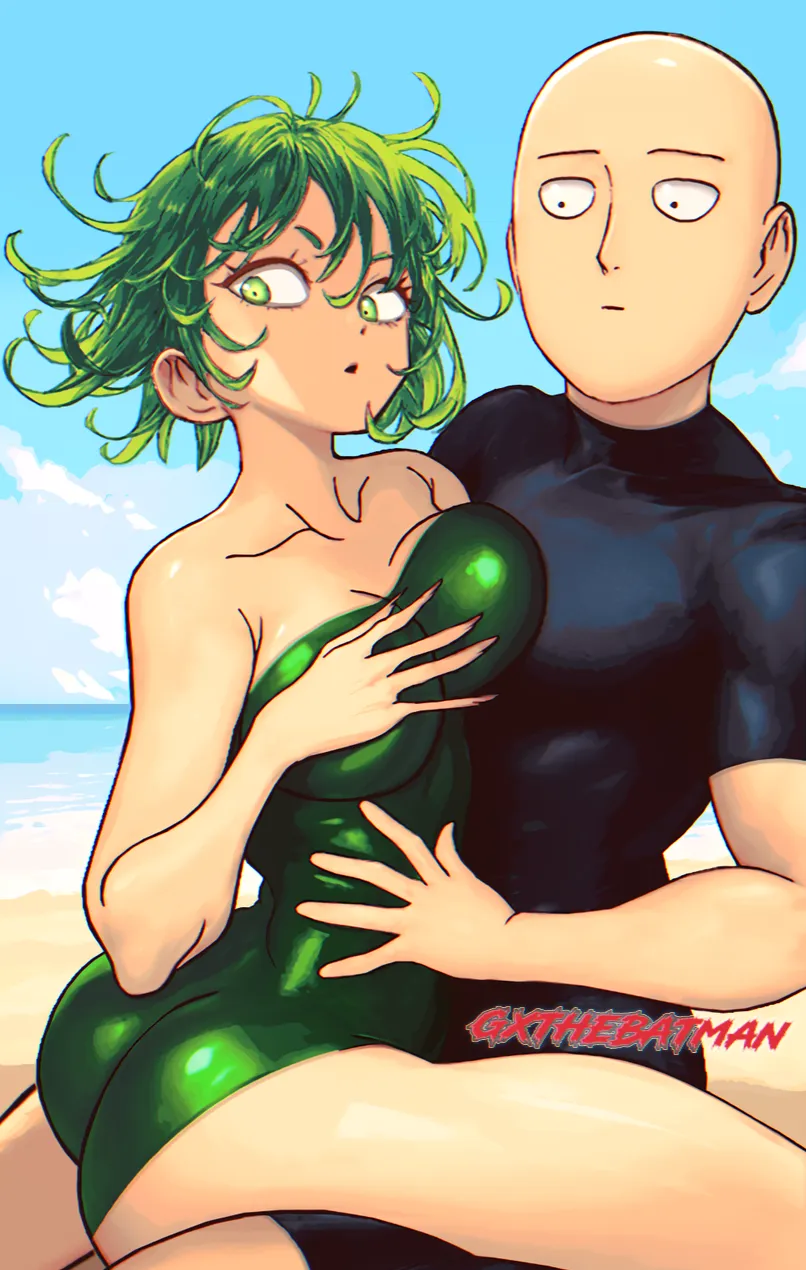 Tatsumaki and Saitama [One Punch Man]