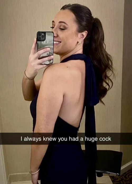 Friend's wife is a size queen