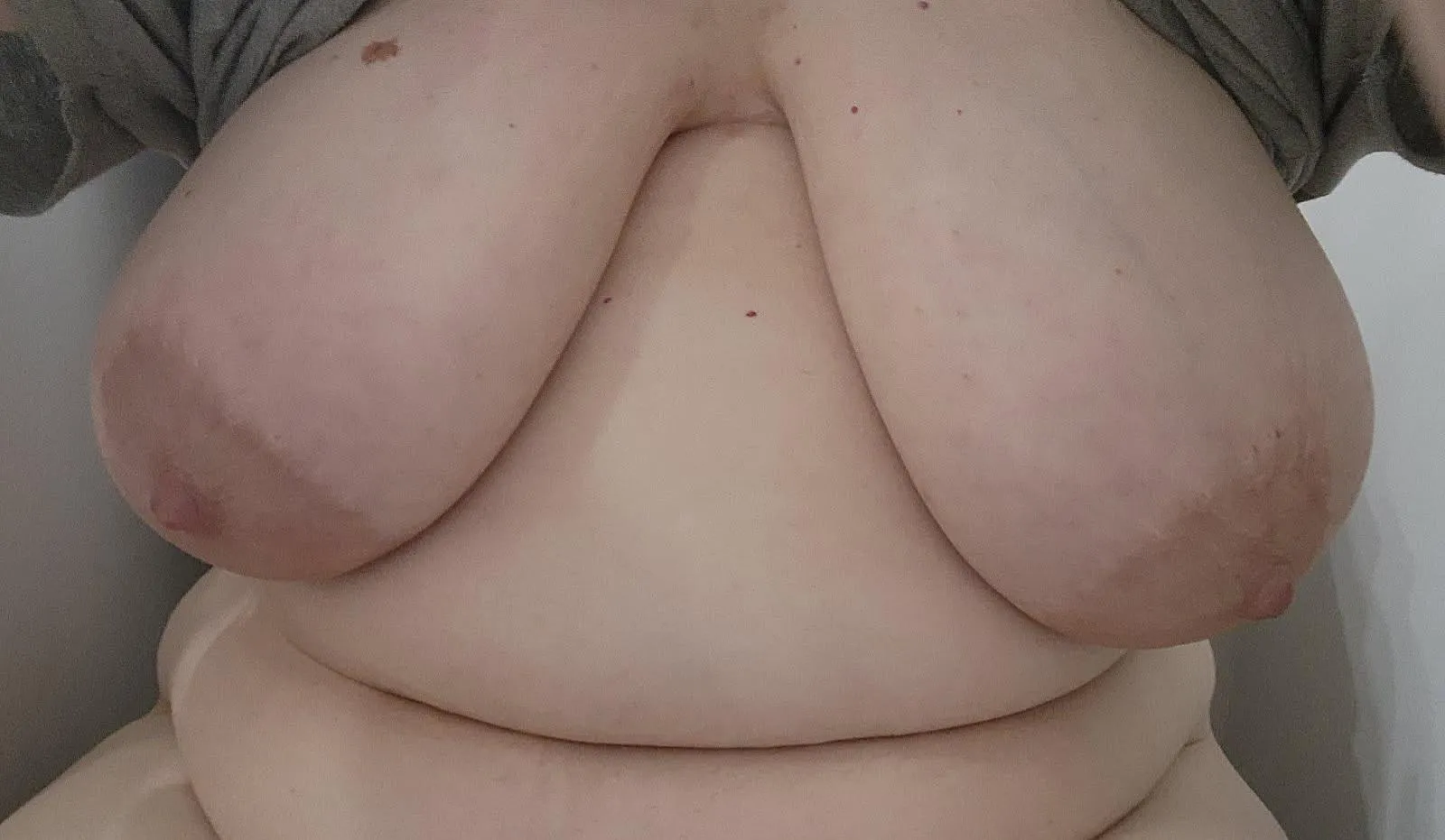 Hope you like my big sagging tits