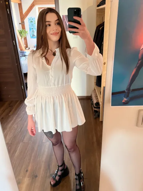 A lively summer dress