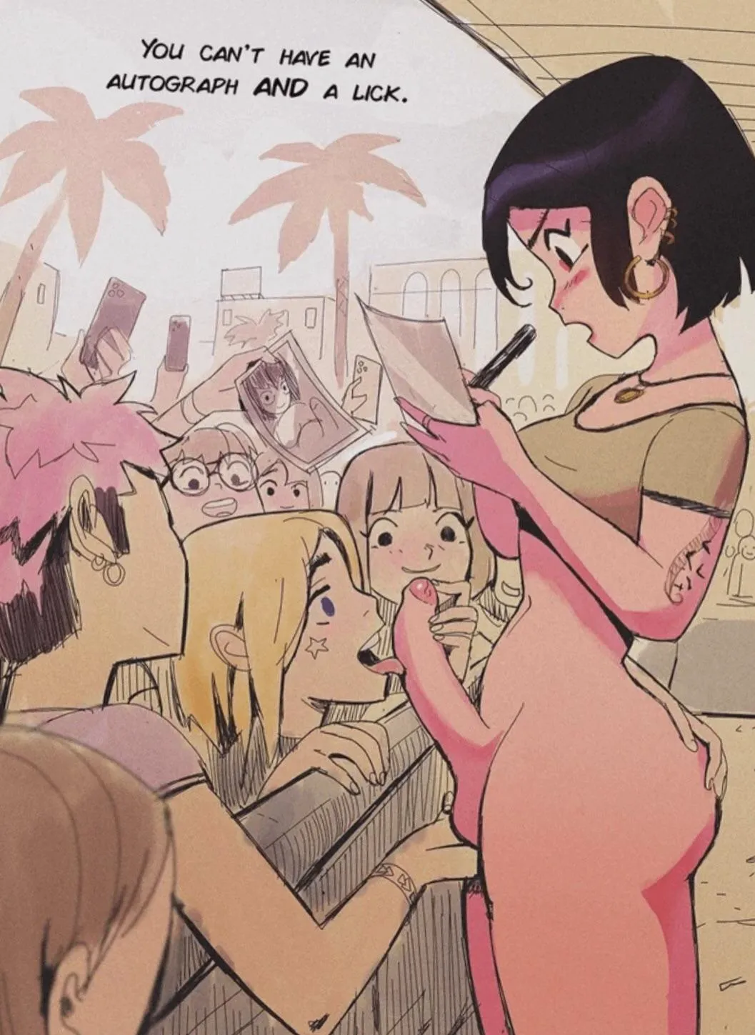 Being famous be like (Arttherapist)