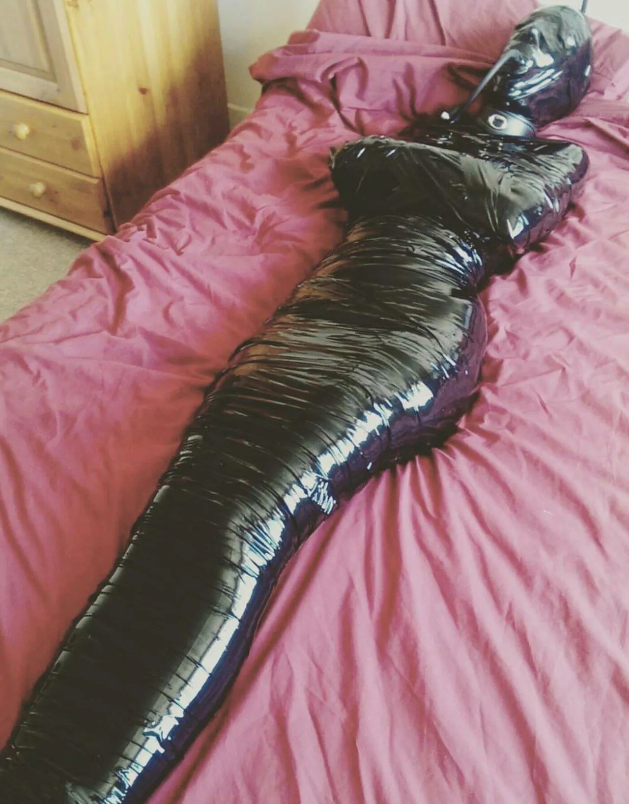 I remember doing something similar to an old sub. Watching them wiggle around was just beautiful