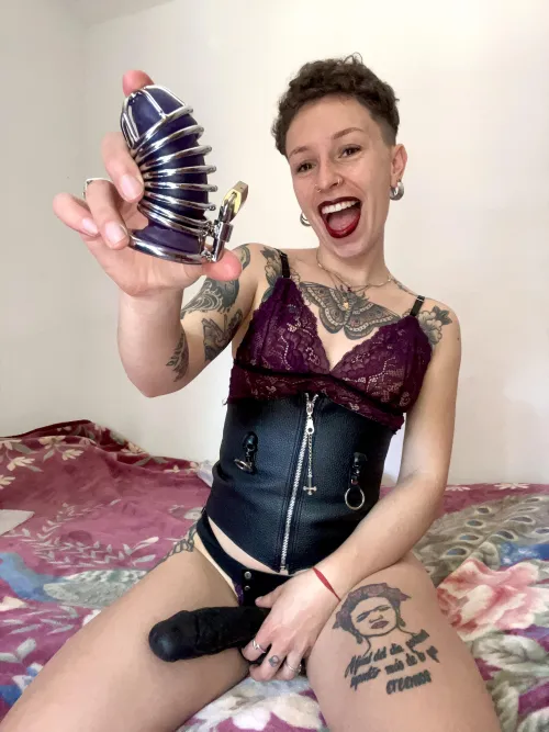 I'll put the key where you'll never find it.