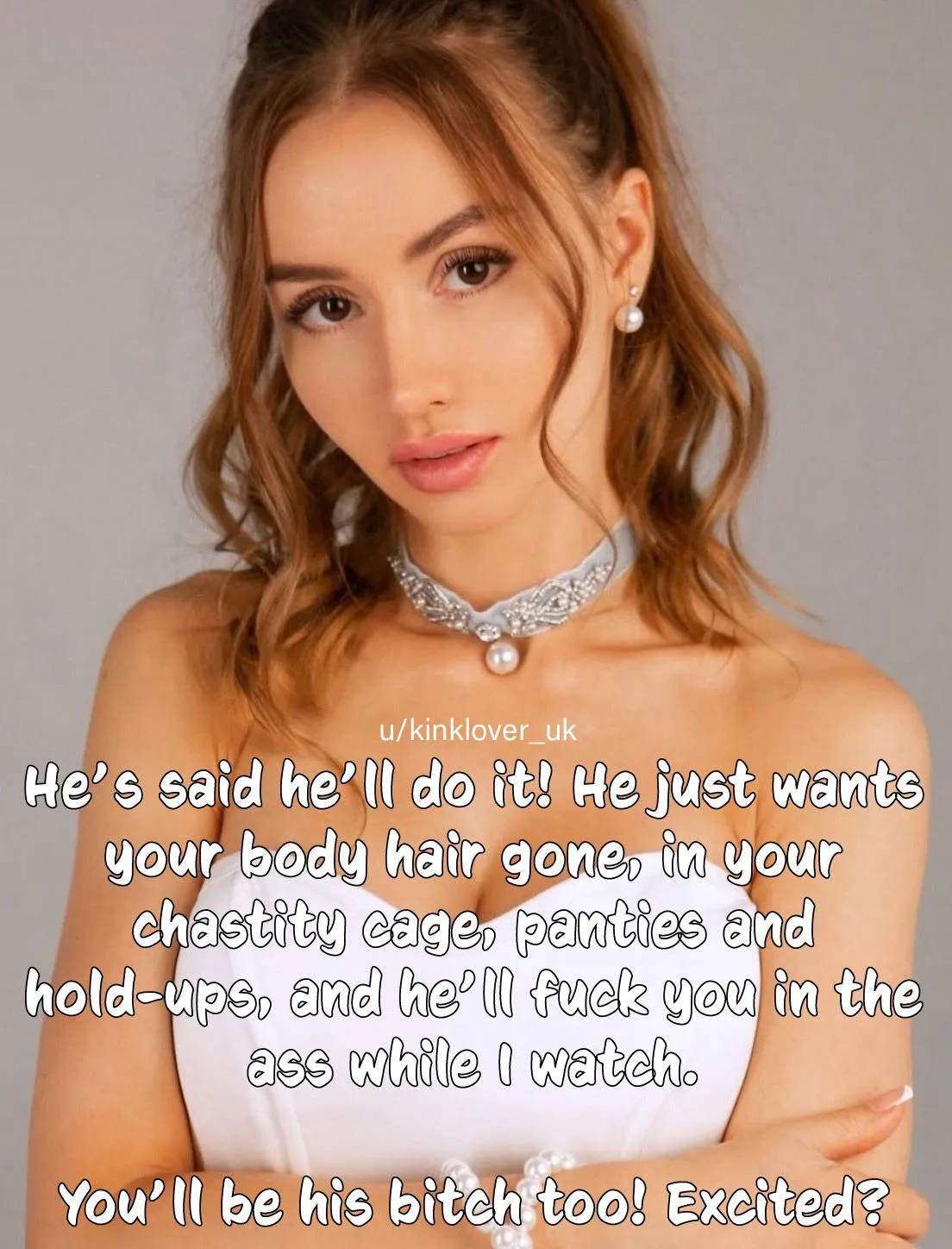 It’s happening, and you can’t wait, can you? [ImageFap: kinklover_uk]