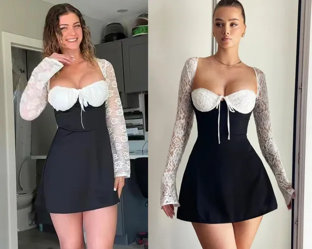 Left vs Right (BTW anyone know who the girl on the left is?)