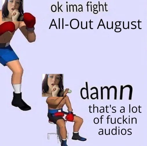 No Reddit audios this week because I'm swamped with recordings, go give my recent [FF4M] audio a listen if you're missing me!! 💙