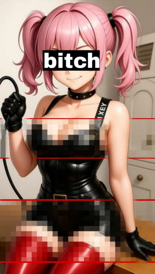 Only humiliation, denial and pixels for beta losers! Oh and you are hard now bitch, it's not even a real girl hahaha!