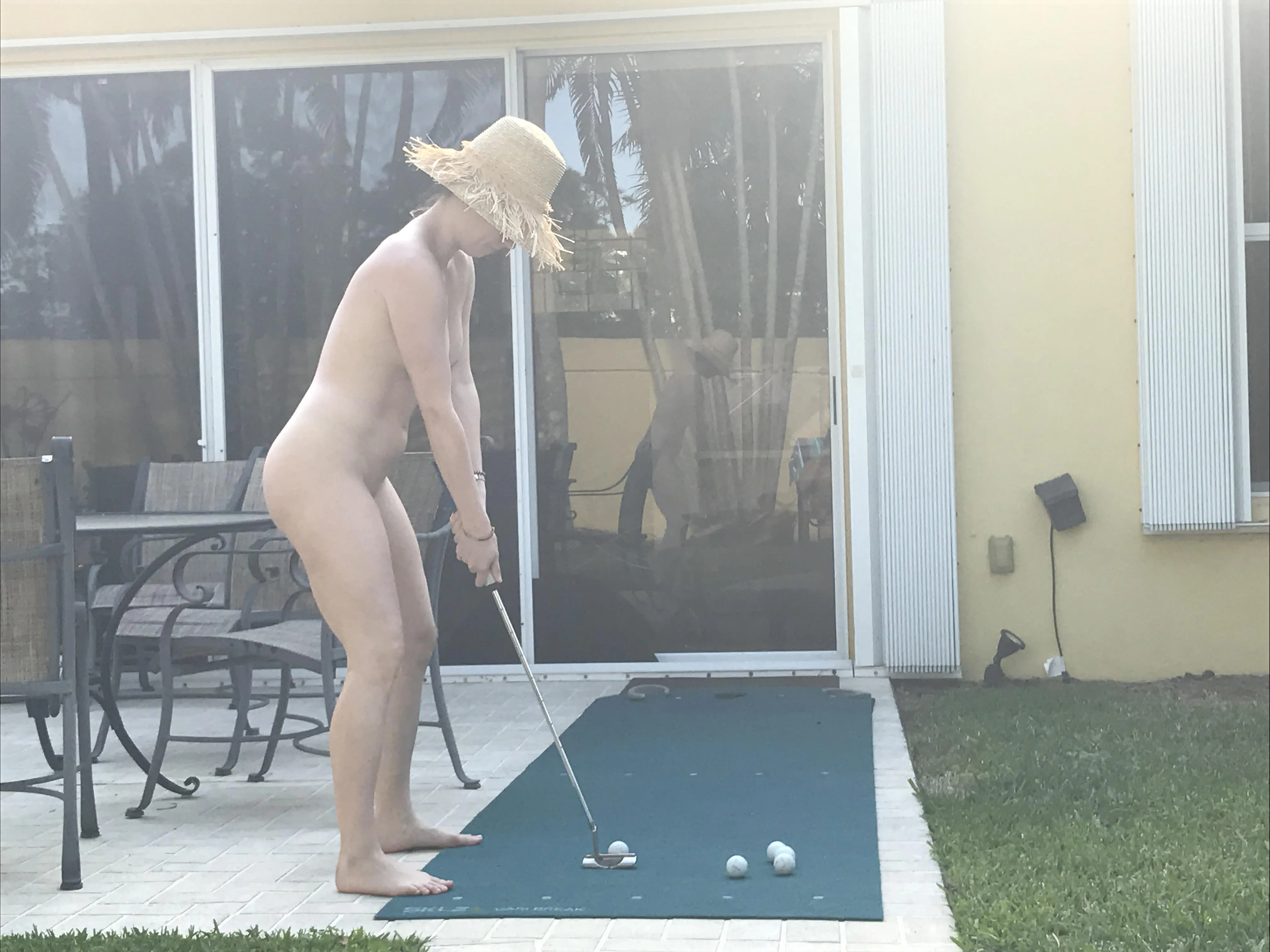 Practicing my stroke