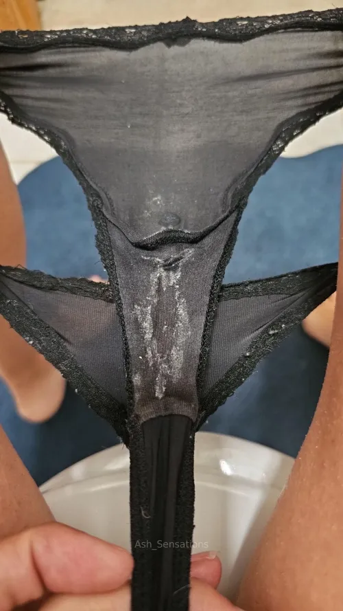 You can see the outline of my lips...