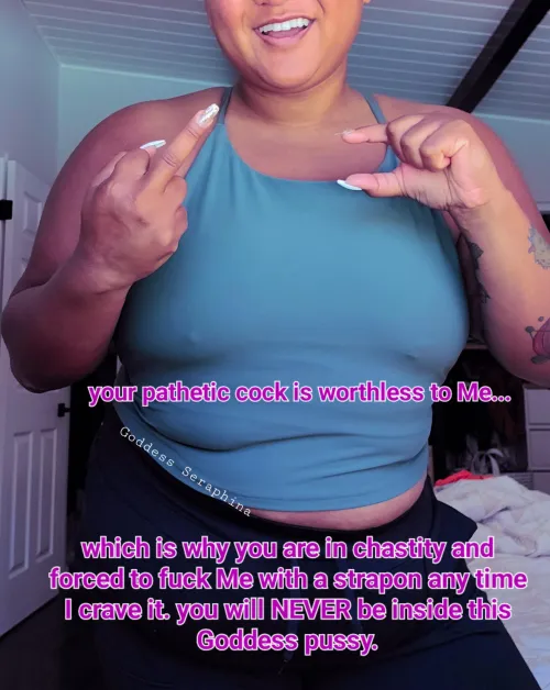 your cock is so pathetic 🤣 [No ImageFap]