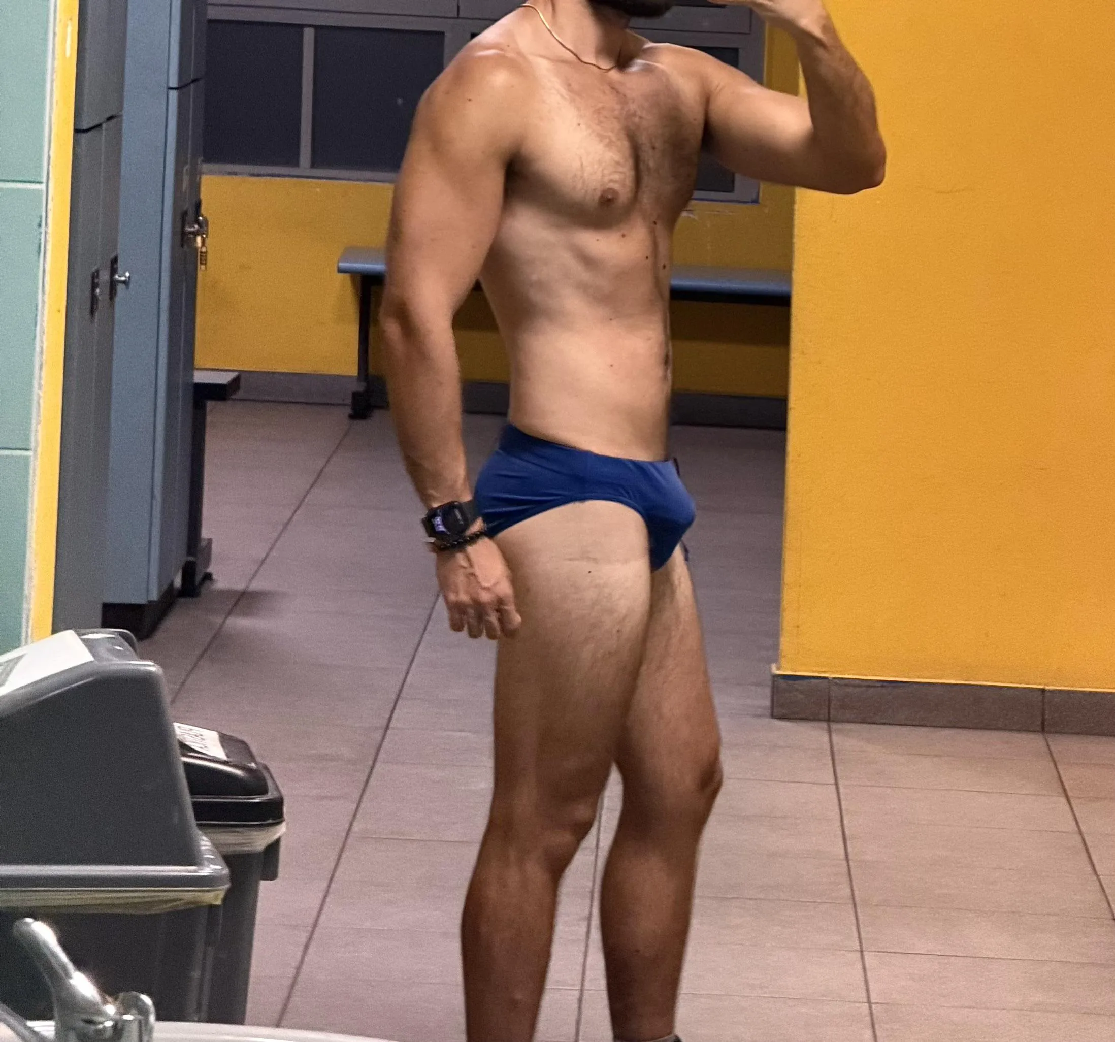 Blue Speedo