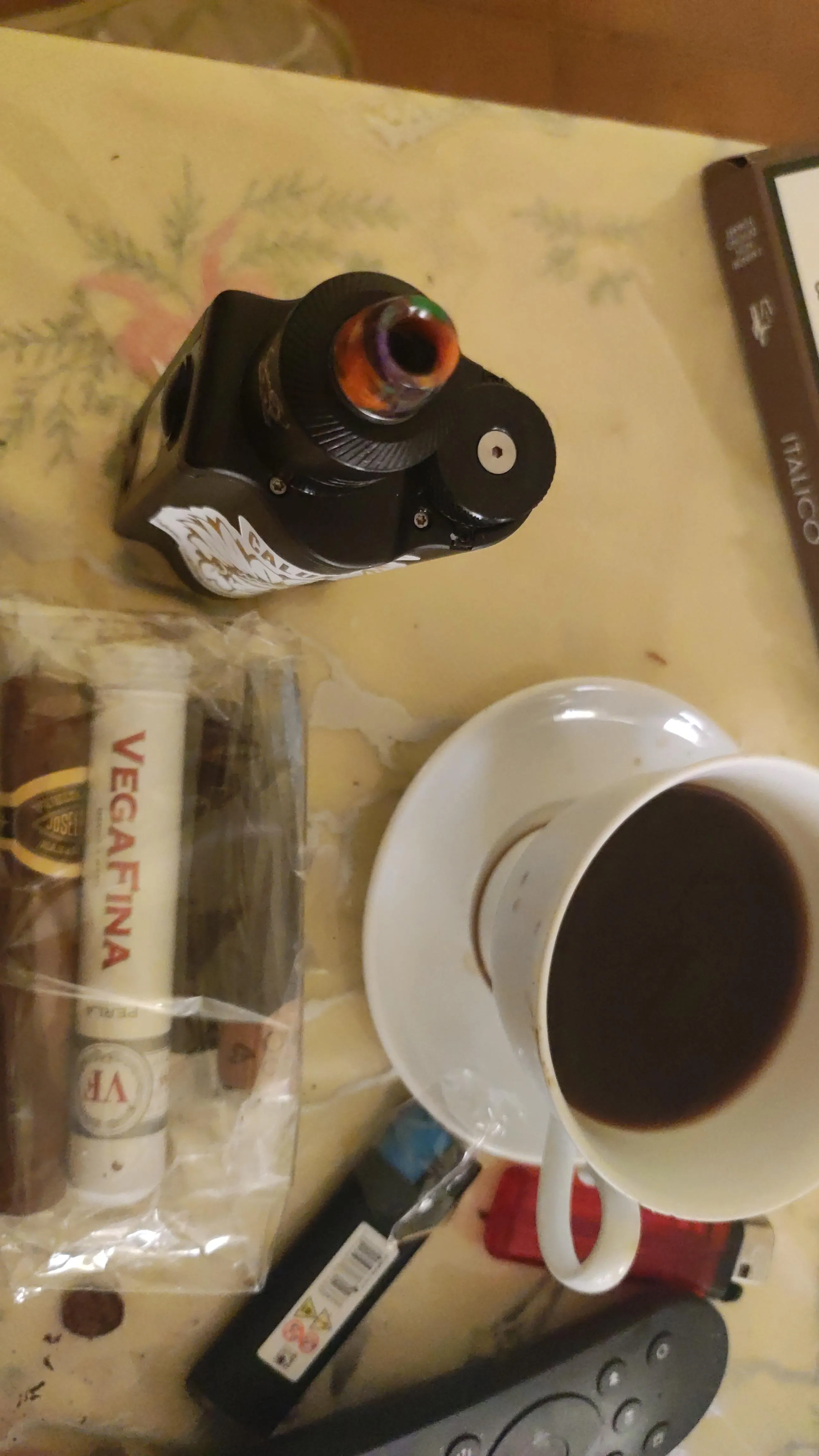 Do any of u enjoy his own company with a cigar and cup of coffee from time to time?