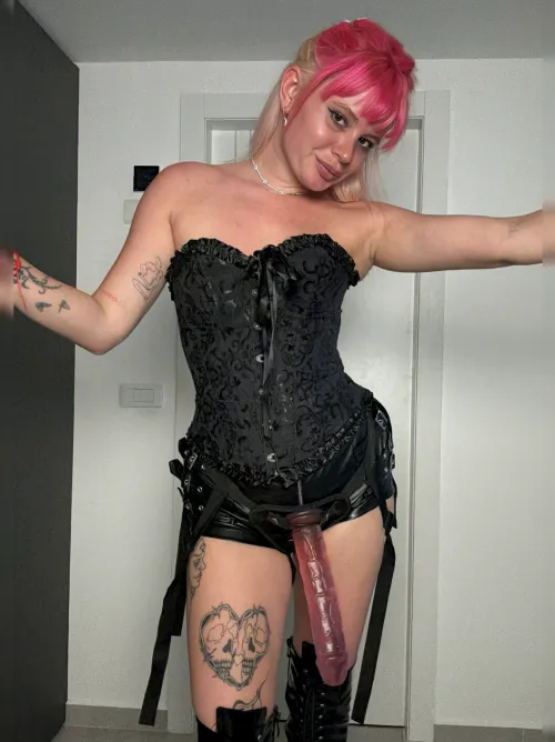 Hey you, wanna see what I'm hiding under this skirt?