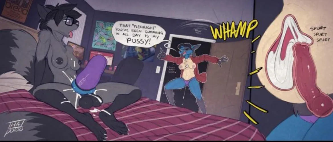 I wanna use a fleshlight i found in my bestfriends room while they’re out only to find out that it was a portal to their pussy which only ends up making me hump into it more 😵‍💫