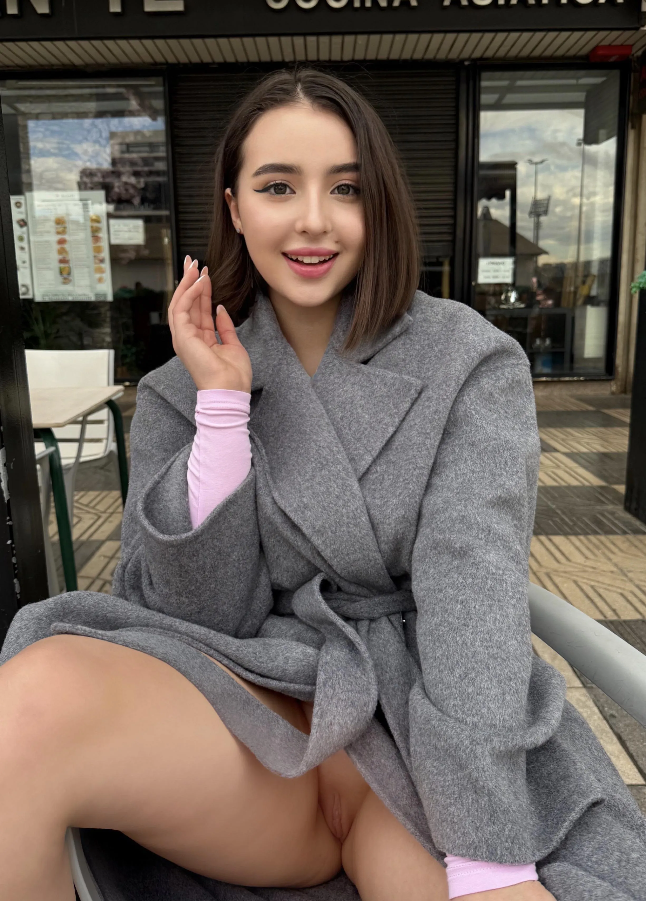 Oh, I accidentally forgot to put on my panties