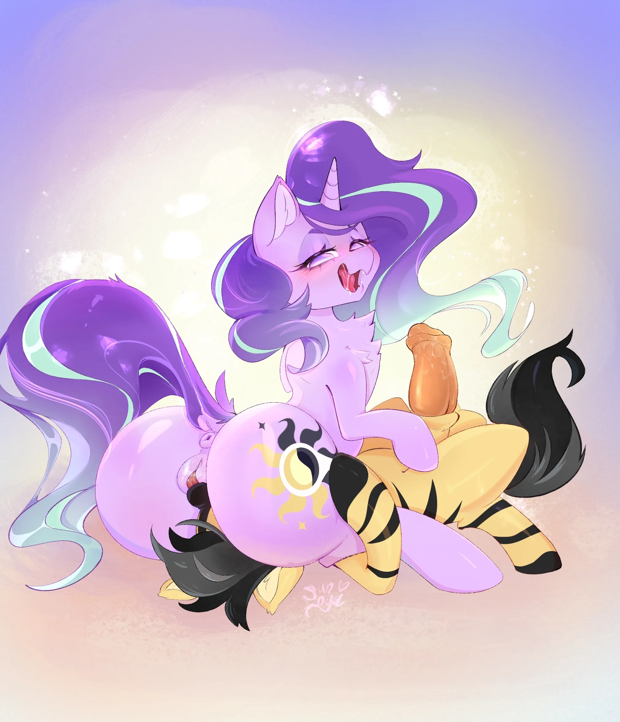 Riding a Zebra (Sun_Soya)