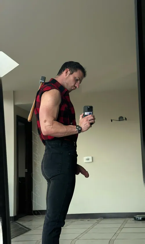 Sexy lumberjack for this year's halloween costume (28)