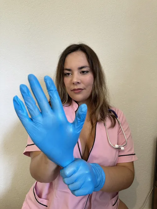 Stretching the gloves… precision matters