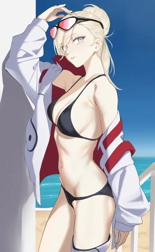 Swimsuit Richelieu (Shingyou) [KanColle]