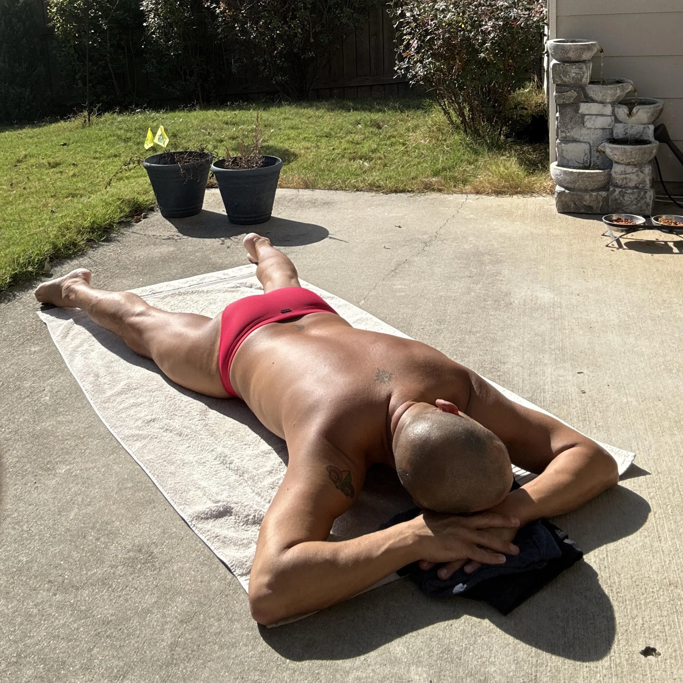 Today is my last chance to lay out this year.