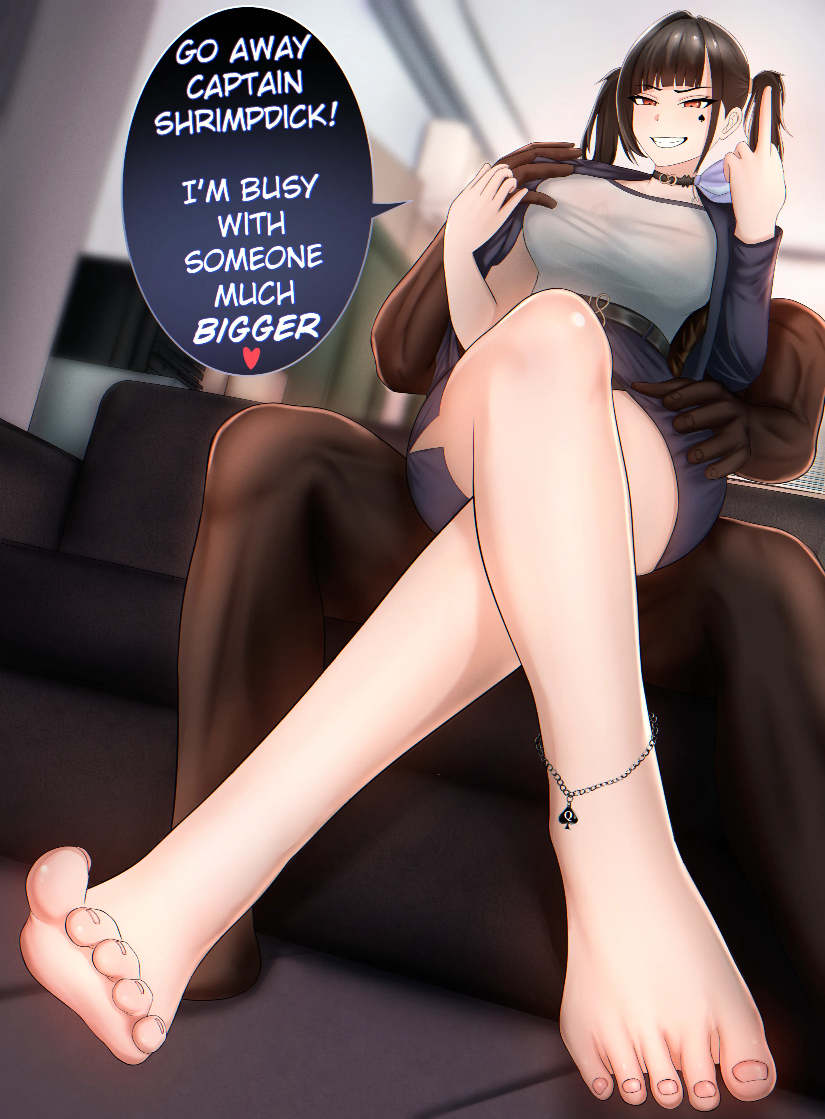 You were too small, so the bull stole your girlfriend (OC) (Kanikamidesu)