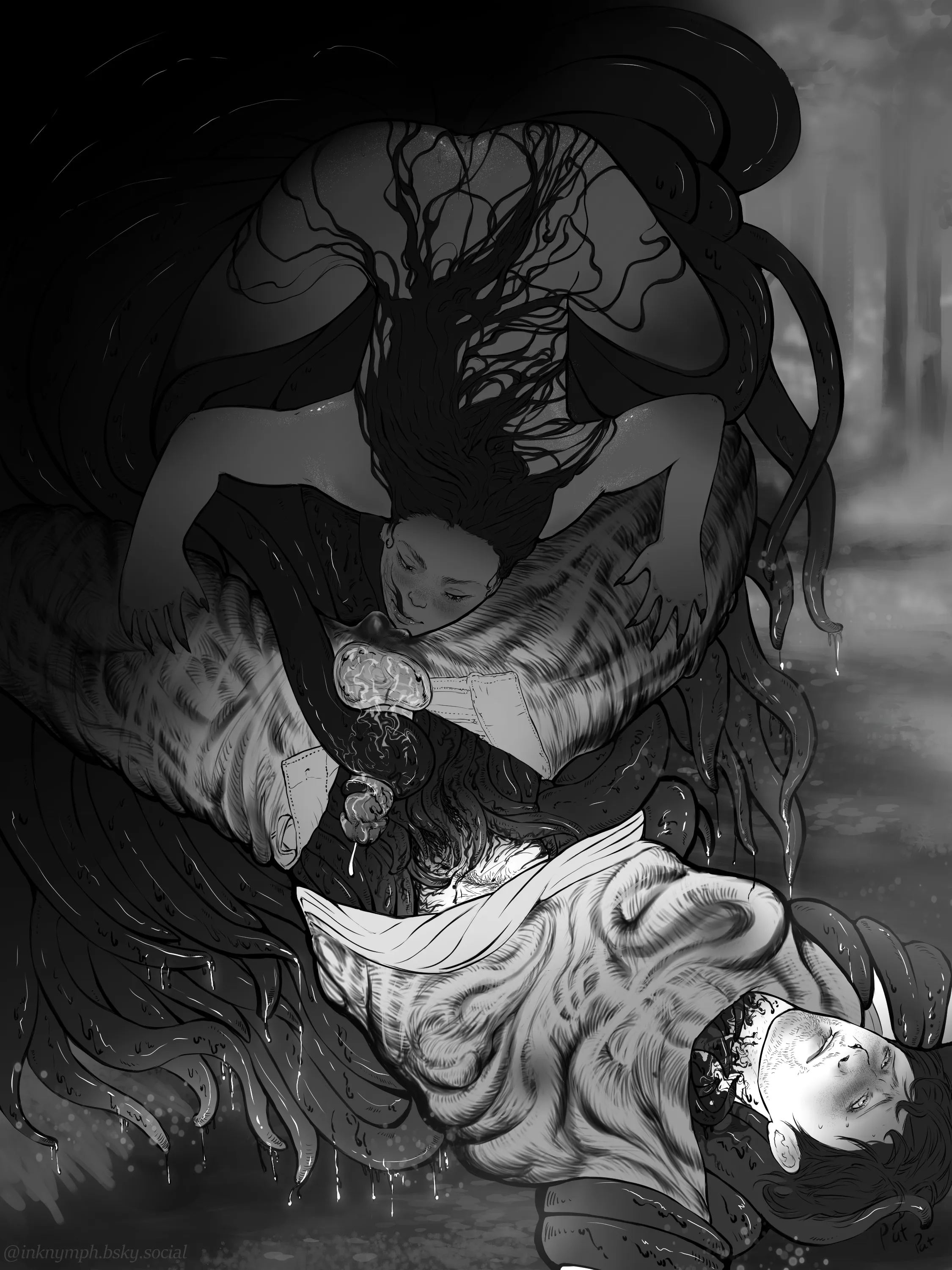 Adventurer meets the swamp nymph