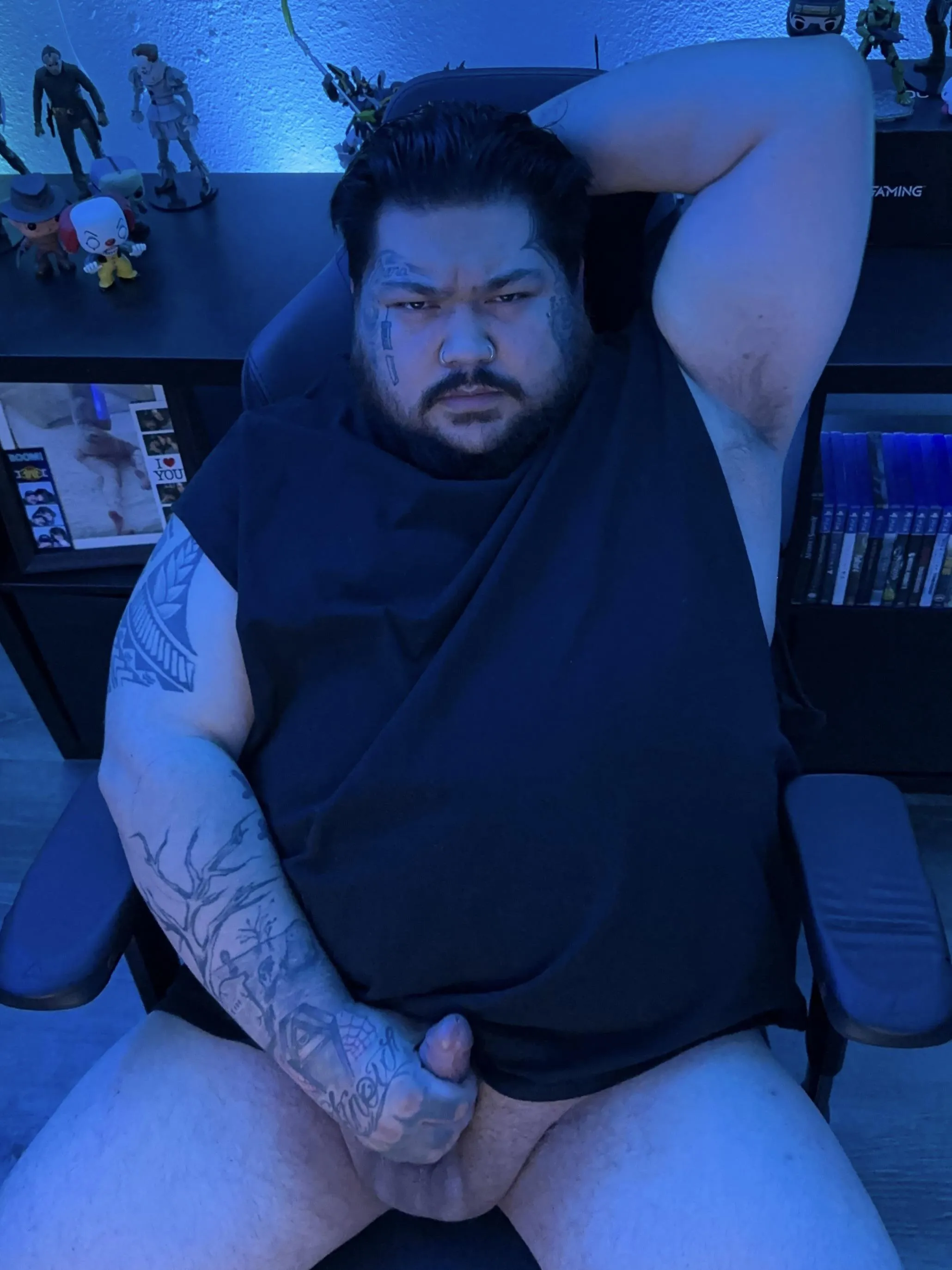 Have you fucked a big man with tattoos yet?