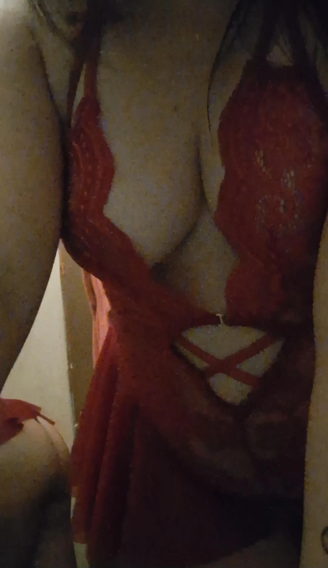 Lenceria Roja.. me queda bien?