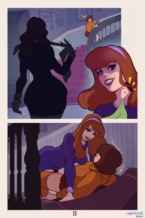 Rule 34 Velma and Daphne's spooky night (Scooby-Doo) [Hornyx] Part 2